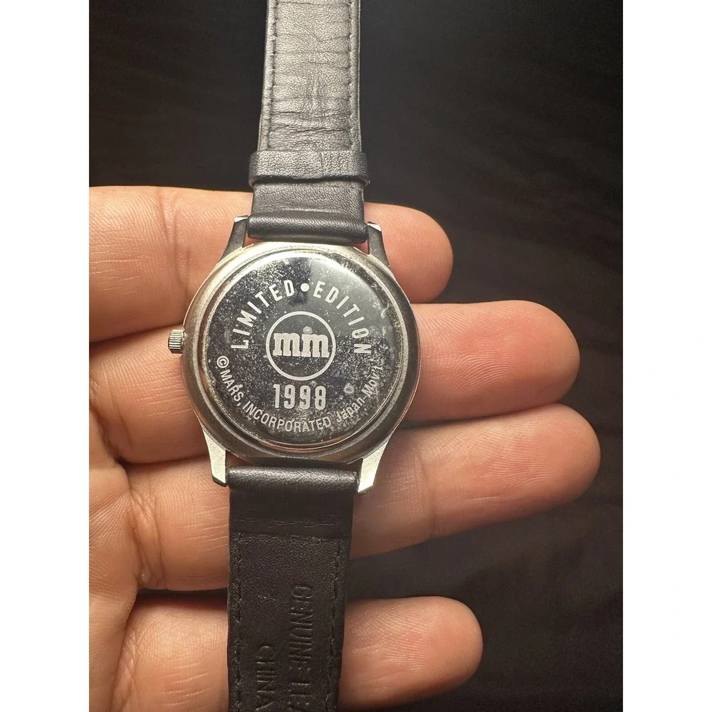 M&M's Official Candy of The New Millennium Watch Year 2000‎ 1998 VTG New Battery